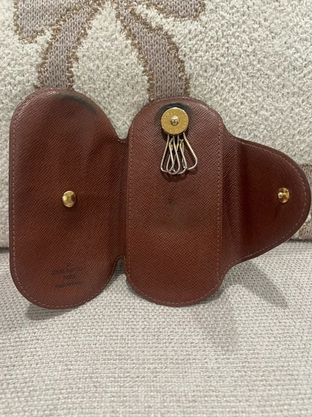 Authentic Louis Vuitton Monogram Key Holder GM